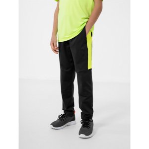 4F-BOYS FUNCTIONAL TROUSERS JSPMTR001-20S-DEEP BLACK I Čierna 134/140