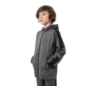 4F-BOYS FUNCTIONAL SWEATSHIRT JBLMF001-23M-DARK GREY MELANGE Šedá 146/152