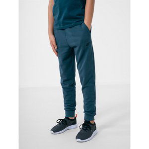 4F-BOYS TROUSERS JSPMD001-32S-DENIM Modrá 140