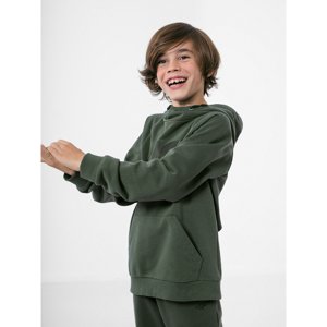 4F-BOYS SWEATSHIRT JBLM002-43S-KHAKI Zelená 152