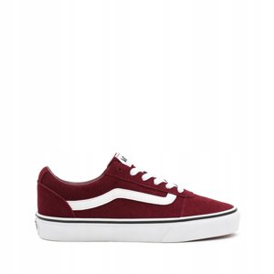 VANS-WM Ward (Suede) port royale/white Červená 37