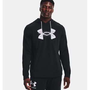 UNDER ARMOUR-UA Rival Terry Logo Hoodie-BLK-1373382-001 Čierna S