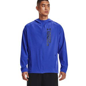 UNDER ARMOUR-UA OUTRUN THE STORM JACKET-BLU-1361502-486 Modrá S