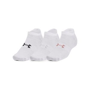 UNDER ARMOUR-UA Essential No Show 3 pack-WHT-1361459-100 Biela 42/47