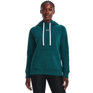 UNDER ARMOUR-Rival Fleece HB Hoodie-GRN-1356317-716 Zelená S