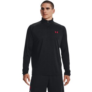 UNDER ARMOUR-UA Tech 2.0 1/2 Zip-BLK-1328495-005 Čierna M