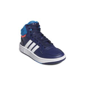 ADIDAS-Hoops 3.0 Mid K dark blue/blue rush/turbo Modrá 38 2/3