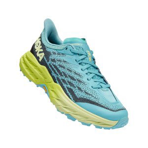 HOKA ONE ONE-Speedgoat 5 coastal shade/green glow Modrá 39 1/3