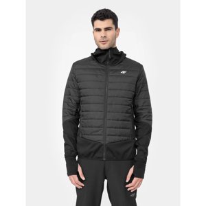 4F-HYBRID MENS JACKET KUMH060-20S-DEEP BLACK Čierna XXL