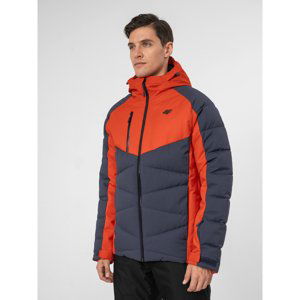 4F-MENS SKI JACKET KUMN007-62S-RED Červená XXL