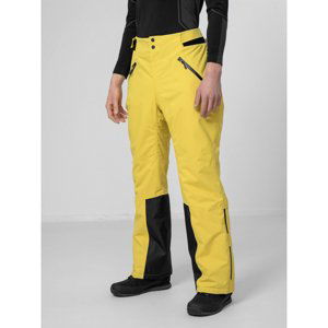 4F-MENS SKI TROUSERS SPMN006-72S-LEMON Žltá XXL