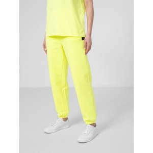 4F-WOMENS TROUSERS SPDD012-45S-CANARY GREEN Zelená S