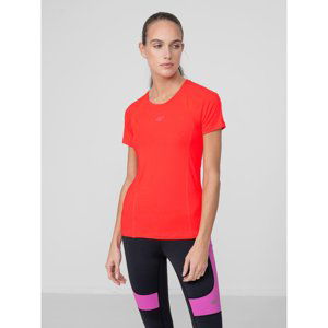 4F-WOMENS FUNCTIONAL T-SHIRT TSDF013-62S-RED Červená M