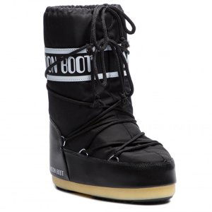 MOON BOOT-Icon Nylon K black Čierna 27/30