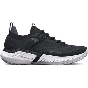 UNDER ARMOUR-UA PROJECT ROCK 5 Ws black/white/pitch gray Čierna 40,5