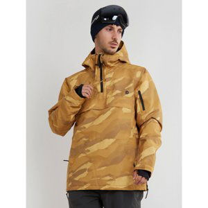 FUNDANGO-Burnaby Anorak-246-okker melange Hnedá L