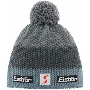 EISBÄR-Star Pompon MÜ SP kids - steelbluemel-anthrazit-graumel Modrá 50/58cm