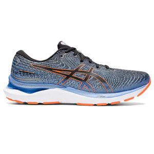 ASICS-Gel-Cumulus 24 black/shocking orange Modrá 47