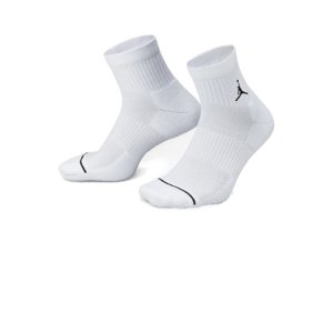 NIKE-U J ED CUSH POLY ANKLE -3 Pack WHITE Biela 34/38