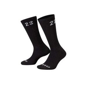 NIKE-Jordan Essentials Crew Socks (3 pairs) black/black/black 010 Čierna 46/50