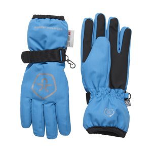 COLOR KIDS-Gloves, waterproof, blue Modrá 140/152