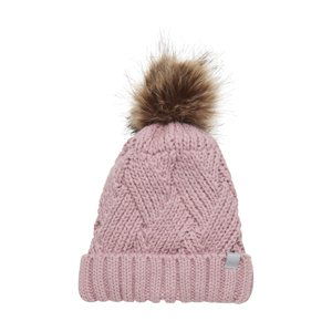 COLOR KIDS-Hat w. detachable fake fur, zephyr Červená 54cm