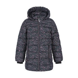 COLOR KIDS-jacket quilted, AOP, AF 8.000, phantom Čierna 152