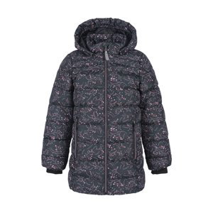 COLOR KIDS-jacket quilted, AOP, AF 8.000, phantom Čierna 140