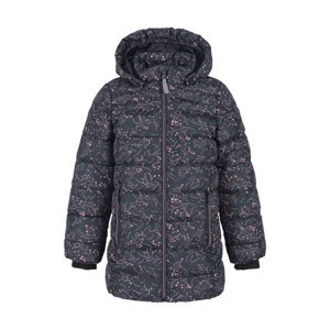 COLOR KIDS-jacket quilted, AOP, AF 8.000, phantom Čierna 116