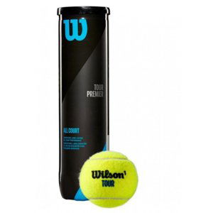 WILSON-TOUR PREMIER ALL CT 4 BALL CAN Žltá