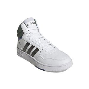 ADIDAS-Hoops 3.0 Mid cloud white/green oxide/royal blue Biela 46