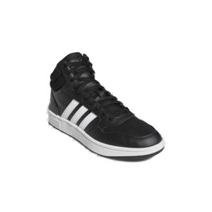 ADIDAS-Hoops 3.0 Mid core black/cloud white/grey six Čierna 46