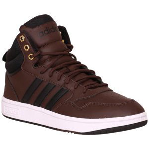 ADIDAS-Hoops 3.0 Mid WTR brown/core black/gold matt Hnedá 47 1/3