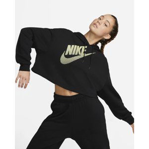 NIKE-W NSW FLC PO HOODIE CROP DNC Čierna M