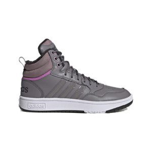 ADIDAS-Hoops 3.0 Mid WTR tracy grey/tracy grey/wonder red Šedá 41 1/3