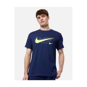 NIKE-M NSW TEE AIR PRNT PACK 410 Modrá XL