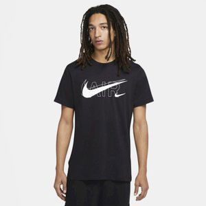 NIKE-M NSW TEE AIR PRNT PACK Čierna L