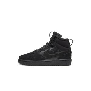 NIKE-Court Borough Mid 2 Boot bg black/black/black Čierna 37,5