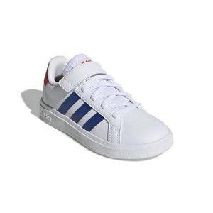 ADIDAS-Grand Court 2.0 EL K cloud white/royal blue/vivid red Biela 34