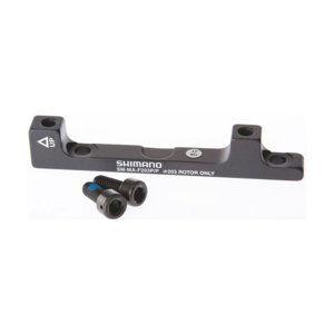 SHIMANO-Adaptér predný na kotúč 203mm PM/PM (160/203) Čierna