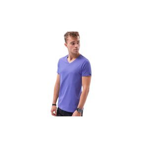 OMBRE-T-shirt SS-S1369-V12-VIOLET Fialová XL