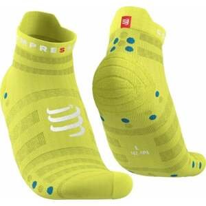 Compressport Pro Racing Socks v4.0 Ultralight Run Low Primerose/Fjord Blue T3 Bežecké ponožky