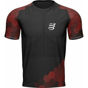 Compressport Racing SS Tshirt M Black/Red S