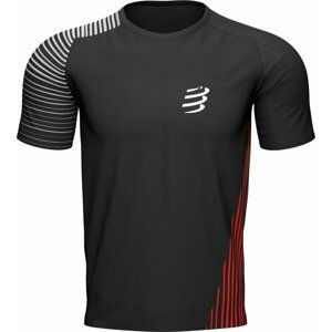 Compressport Performance SS Tshirt M Black/Red XL