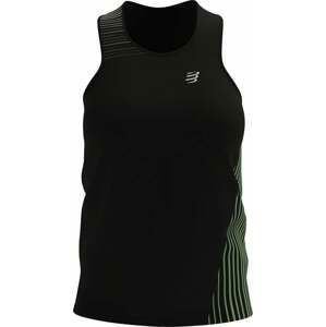 Compressport Performance Singlet W Black/Paradise Green S