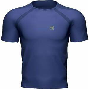 Compressport Training SS Tshirt M Sodalite/Primerose M Bežecké tričko s krátkym rukávom