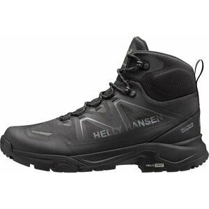 Helly Hansen Men's Cascade Mid-Height Hiking Shoes Black/New Light Grey 42,5 Pánske outdoorové topánky