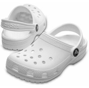 Crocs Kids' Classic Clog White 34-35