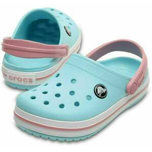 Crocs Kids' Crocband Clog Ice Blue/White 19-20