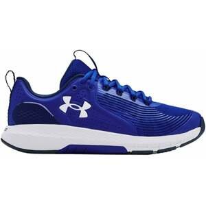 Under Armour Men's UA Charged Commit 3 Training Shoes Royal/White/White 7